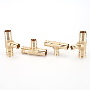 Raccord en laiton en forme de T, connecteur de tuyau, adaptateur 3 voies pour système de plomberie - Product Image 1