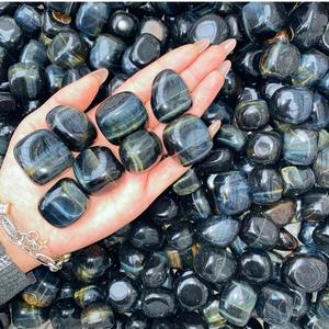 Pietre Naturali all'Ingrosso <span class=keywords><strong>di</strong></span> Alta Qualità, Cristalli Burattati a Forma Libera in <span class=keywords><strong>Occhio</strong></span> <span class=keywords><strong>di</strong></span> <span class=keywords><strong>Tigre</strong></span> <span class=keywords><strong>Blu</strong></span>, Pietre Curative - Product Image 6