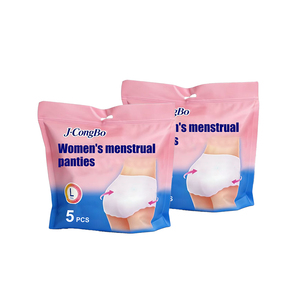 J.CongBo Mutandine Mestruali per Ragazze con Protezione Anti-perdita, Assorbenti Igienici per Donne, Comode ed Eleganti - Product Image 1