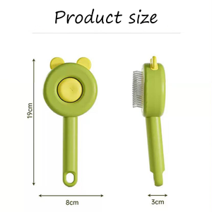 Spazzola Speciale per Pelo Fluttuante di Cani e Gatti, Pettine per Pulizia Profonda, Pulsante di Rilascio Rapido, Strumenti e Accessori per la Toelettatura degli Animali - Product Image 6