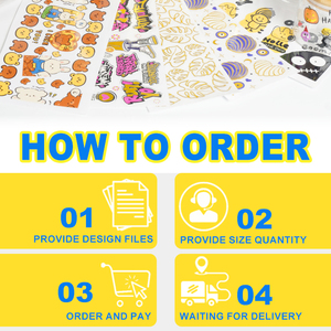 Thấp moq tùy chỉnh in ấn nhà máy nóng bán không thấm nước 16oz UV dtf cắt cup bọc chuyển Stickers nhãn - Product Image 6