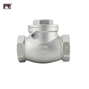 Furui 304 316 thép không gỉ Hướng dẫn sử dụng 200wog nữ chủ đề h14w 1/2 "BSP/NPT vít kết nối cuối không trở lại Swing kiểm tra van - Product Image 2