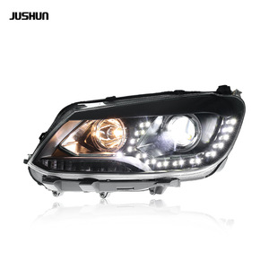Ensemble de phares Jushun Volkswagen Touran, feux de jour à LED, double faisceau, clignotant, 15000 Lm, 12V - Product Image 4