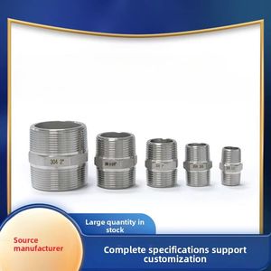 High-Pressure 3/4\&quot; Male NPT Threaded Stainless Steel Hex Nipple 1/2\&quot; <strong>Fitting</strong> Reducing <strong>Pipe</strong> For Oil Polished Smooth Machined - Product Image 6
