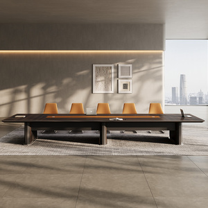 Mesa <span class=keywords><strong>de</strong></span> Conferencias Grande, Moderna, para Sala <span class=keywords><strong>de</strong></span> Reuniones, Escritorio <span class=keywords><strong>de</strong></span> Oficina, Minimalista, <span class=keywords><strong>de</strong></span> Lujo, Rectangular Larga, <span class=keywords><strong>de</strong></span> Alta Gama, para Negociaciones - Product Image 3