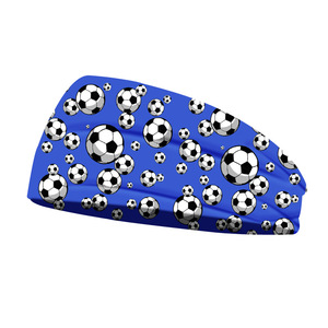Diadema deportiva elástica de yoga y running con estampado personalizado de balón de fútbol Copa <span class=keywords><strong>Mundial</strong></span> 2026, banda ancha para el pelo, banda para el sudor - Product Image 4