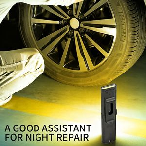 यूएसबी सी चार्जिंग जेब फ्लैशलाइट के साथ चुंबकीय आधार फ्लैट कॉम्पैक्ट एलईडी फ्लैशलाइट के साथ यूएसबी सी चार्जिंग पॉकेट लाइट - Product Image 5