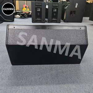 Monitores de escenario coaxiales activos NX 15-SMA de 15 pulgadas, altavoces de escenario autoamplificados, altavoz de suelo de madera contrachapada - Product Image 4