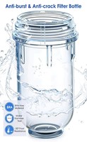 Préfiltre pour éliminer les sédiments, système de lavage à contre-courant automatique 40 microns, filtre à eau domestique, préfiltre à eau avec inhibiteur de calcaire