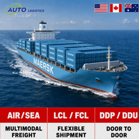Service d'agent de transport maritime et aérien DDP porte-à-porte, livraison rapide, transitaire chinois vers les États-Unis, le Canada et l'Australie