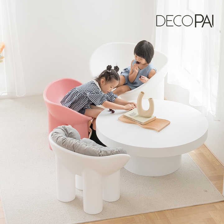 Creative Nordic Elephant Leg Chair for Kids – Modern Plastic Stool