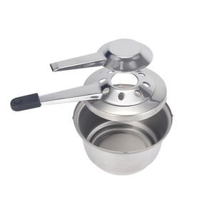 Réchaud à alcool portatif de brûleur de fondue d'acier inoxydable avec le régulateur de flamme pour le camping extérieur - Product Image 2