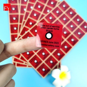 Nhãn Dán Giấy Bán Sỉ Nhà Máy Nhãn Chỉ Báo Nhiệt Độ Không Thể Đảo Ngược Tự Thay Đổi Màu - Product Image 2