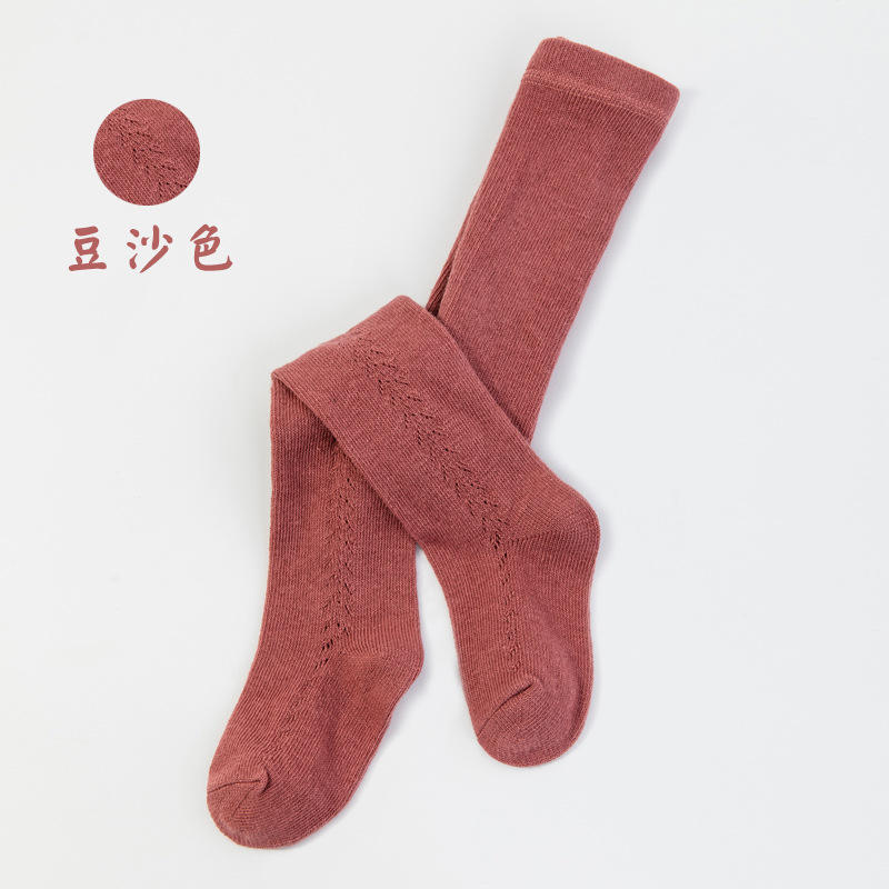 Saumon Boho Bébé Collants Collants