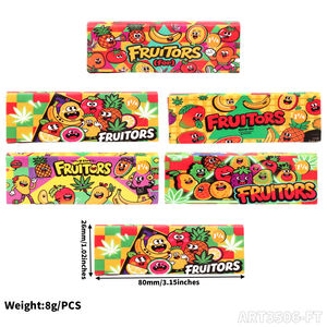 Papel de Liar de 78 mm con Sabor a Frutas Mixtas, Diseño Nuevo y Colorido, Accesorios para Fumar en Oferta - Product Image 5