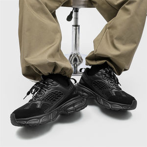 Nuove scarpe da uomo Joker Casual traspiranti retrò sportive alte Top da corsa fodera in Mesh morbida altezza crescente alla moda retrò - Product Image 3