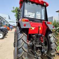 Nouveau tracteur chinois 4x4 de 80 CV avec moteur diesel haute efficacité pour l'utilisation en ferme, jardin et verger