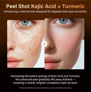 EBY Kojic Acid Kurkuma Gezichts Serum voor Donkere Vlekken - Koreaans Huidverzorging Exfolierend Serum om Dode Huidcellen te Verwijderen & te Verhelderen - Product Image 2