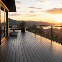 Dalles de terrasse emboîtables en WPC, revêtement de sol extérieur en composite bois-plastique pour balcon, patio, jardin, bord de piscine, vente en gros