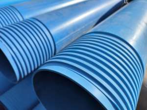 Tuberías de revestimiento de PVC para pozos de agua de 315 mm y 250 mm, tubería de perforación de PVC con rosca de encaje - Product Image 1