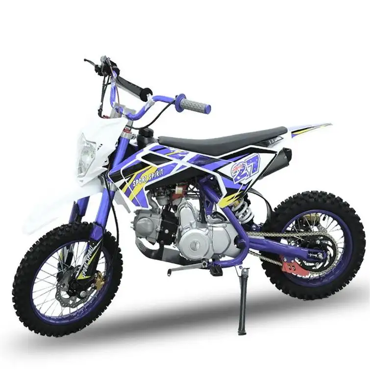 Minibike Off Road Motorrad Taschen rad 110ccm Doppel Zweirad 110ccm Mini Dirt Bike für Kinder