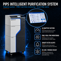 Extracteur de fumées laser intelligent Pure-Air PIPS PA-FS800i pour gravure laser, avec filtration des résidus organiques
