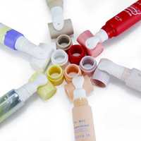 Applicateur en alliage de zinc et applicateur en céramique emballage cosmétique écologique vide tubes de compression en plastique ODM et OEM
