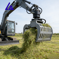 Pince de serrage à impact pour la manutention des matériaux, rotateur de grappin, grappin de tri des déchets pour E10