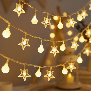 Luces de Árbol para el Hogar, Decoración Navideña, Guirnaldas de Luces para Festivales, Luces de Paisaje con Forma de <span class=keywords><strong>Estrella</strong></span> - Product Image 1