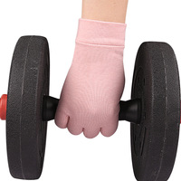 Gants de sport à compression avec logo personnalisé, à doigts entiers, doux, hautement élastiques, respirants, pour le fitness, le cyclisme, chauds, de protection pour l'extérieur