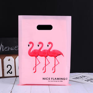 ขอบคุณสำหรับการออกแบบถุงช้อปปิ้งเสื้อยืดแบบกำหนดเองได้ พร้อมถุงพลาสติกรีไซเคิลแบบปั๊มร้อนสำหรับร้านบูติกในกล่อง - Product Image 2