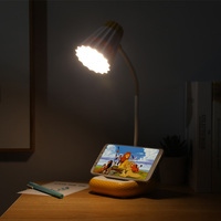 Lampe de bureau pour chambre d'enfant, lampe de lecture LED rechargeable, veilleuse de lecture, décoration de table, commande tactile avec chargeur USB