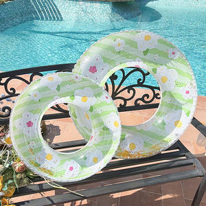 Flotador Inflable Infantil con Diseño de Flores, Anillo de Natación Antideslizante y Reforzado para Niñas - Product Image 2