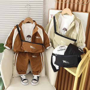 Cardigan in Stile Western per Bambini, <span class=keywords><strong>14</strong></span> Design Assortiti, Collezione 2025, Cappotto per Bambini, <span class=keywords><strong>Abbigliamento</strong></span> per Bambini, Completo Tre Pezzi - Product Image 3