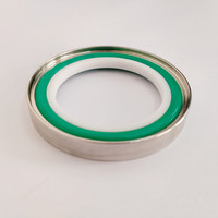 KF16 KF25 KF40 KF50 Eingeschlossener Zentrier-Ring PTFE O-Ring-Dichtungen Aluminium-Außenring