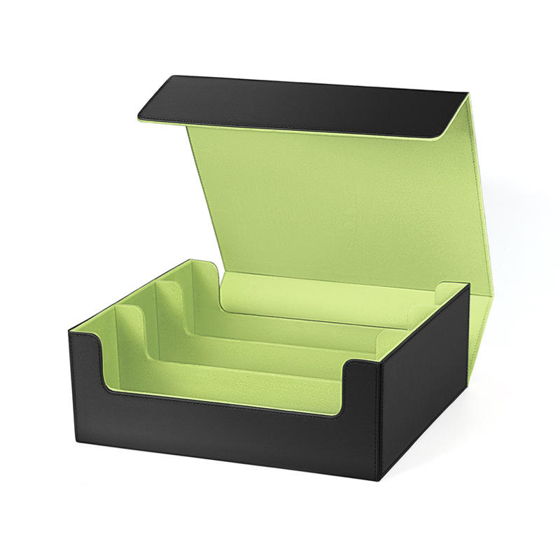 Plaid Pattern Black - Inner Lemon Green,Three-Comp