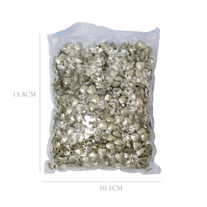 Venta al por Mayor, 1440 Piezas/Bolsa, Diferentes Tamaños, Piedras de Cristal para Uñas con Reverso Puntiagudo, Forma de Mariposa, Corazón y Cuadrado - Product Image 4