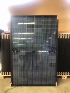 Panneau solaire bifacial 48V, panneau solaire tout noir 500W, cellule solaire pour système d'énergie solaire - Product Image 1