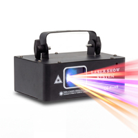 Projecteur laser professionnel 500MW RGB pleine couleur DMX512 avec scanner de faisceau pour DJ, discothèque, mariage, spectacle sur scène