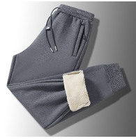 Liquidation Soldes Pantalons de survêtement d'hiver pour hommes, pantalons décontractés épais et chauds doublés de polaire, pantalons de salon à taille élastique (grande taille disponible)