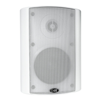OBT-466 Quran Haut-parleur extérieur Système de tweeter Haut-parleur audio Haut-parleur mural professionnel