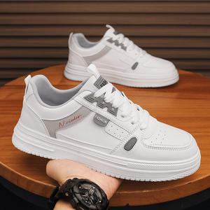 2025 <span class=keywords><strong>serie</strong></span> capodanno stile coreano Casual Sneakers PU uomini semplici versatili di tendenza della moda con suola spessa Extra Large - Product Image 5