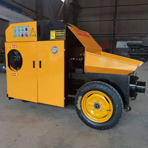 Pompe à béton à vis série HBT Be Machinery, mini-pompe de construction, moteur 45KW, capacité 8-14 m³/h pour petites tailles, personnalisable - Product Image 1