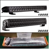Nouvelle barre lumineuse LED mince 12V 20 pouces IP68 étanche 200W 8100LM 6500K pour toit de voiture, idéale pour ATV/UTV et camions tout-terrain