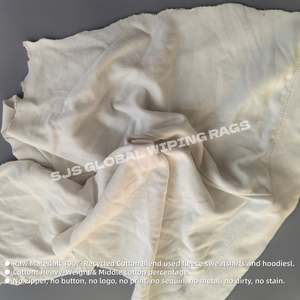 Trapos de Lana Blanca 100% Algodón para Uso en Talleres, Trapos de Pintor Industriales, Trapos Blancos a Granel, 50 Libras de Algodón - Product Image 4