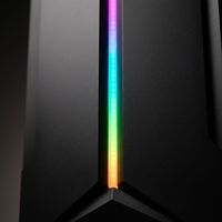 Hot-selling Desktop RGB PC Gaming Computer Cases & Mid-Towers Chassis Side Panel Window Computer case