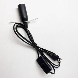 1.8m cordon d'alimentation câble E14 lampe Bases prise ue avec <span class=keywords><strong>fil</strong></span> d'interrupteur <span class=keywords><strong>pour</strong></span> pendentif <span class=keywords><strong>ampoule</strong></span> LED E14 lampe à main <span class=keywords><strong>Suspension</strong></span> support de prise - Product Image 2