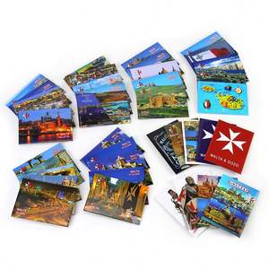 Fournitures d'impression d'aimants photo personnalisés, aimant de réfrigérateur souvenir de Malte - Product Image 3