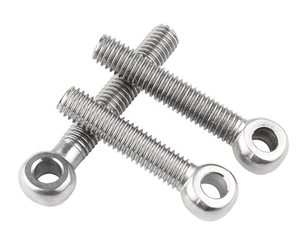 Boulons à œil en acier inoxydable M5 M12, boulons à œil, norme DIN444, avec <span class=keywords><strong>vis</strong></span> à finition brute - Product Image 1