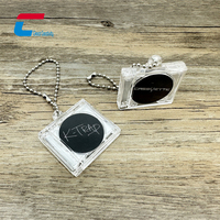 Etiqueta RFID Mini CD de Música con Chip NFC NTAG213 de 13.56MHz, Plástico Impermeable/Resistente a la Intemperie, Impresión Personalizada Promocional a Precio de Fábrica